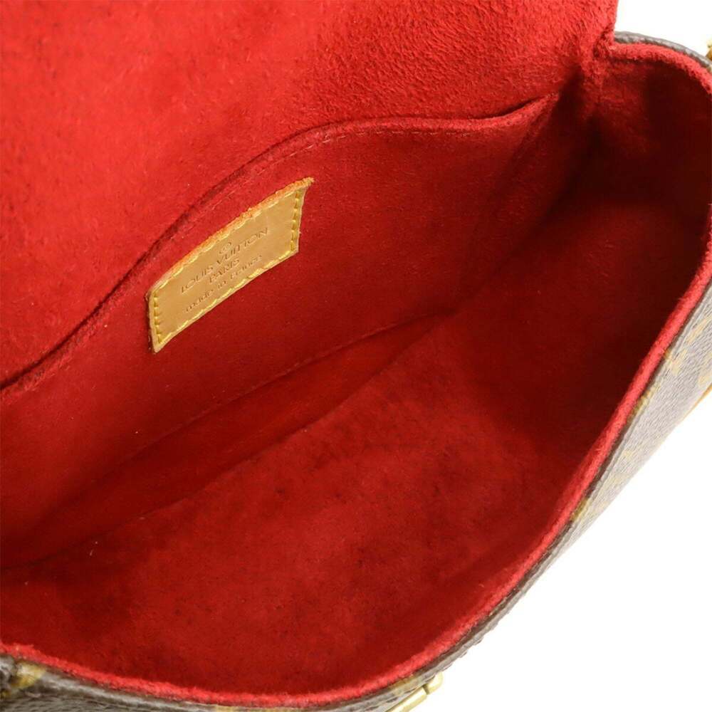 LOUIS VUITTON Brown Monogram Pochette Shoulder Bag - Picture 7 of 9